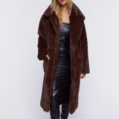 Forever 21 2025 fur coat women